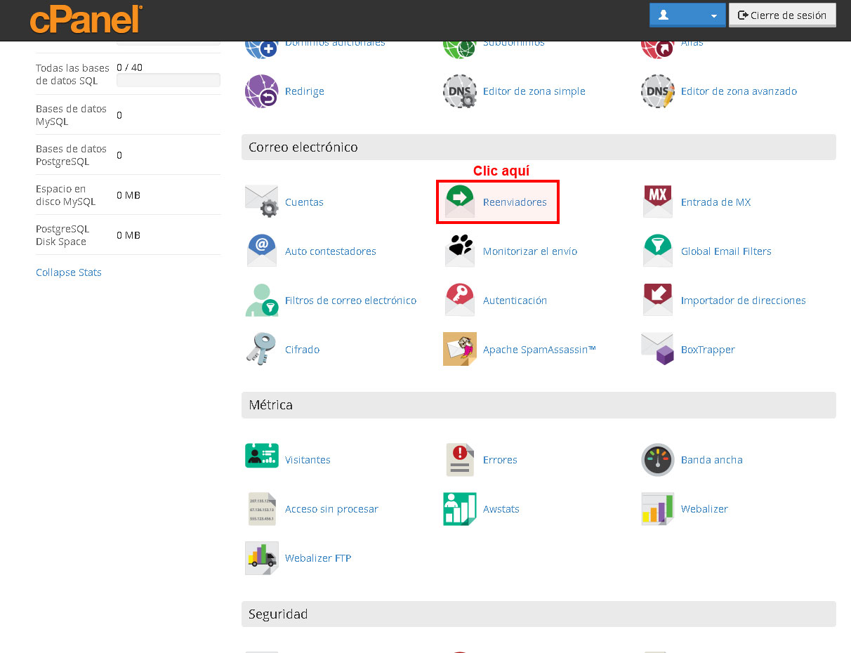 cpanel-reenviador-paso-1